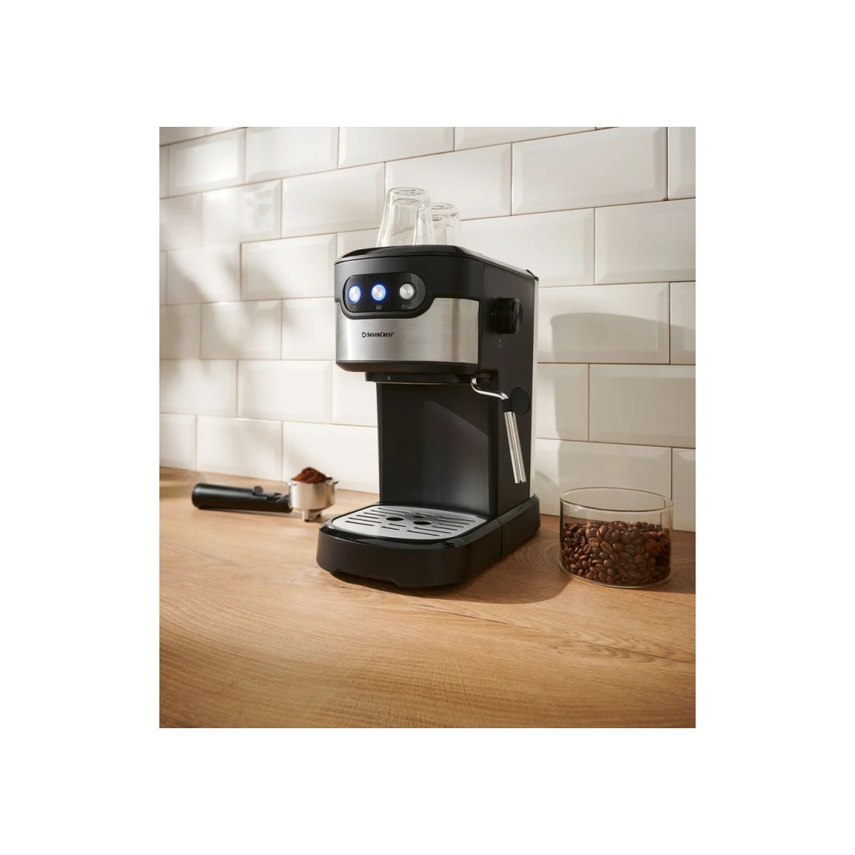 Ekspres SILVERCREST® z systemem kolby »SEMB 1100 B1«
