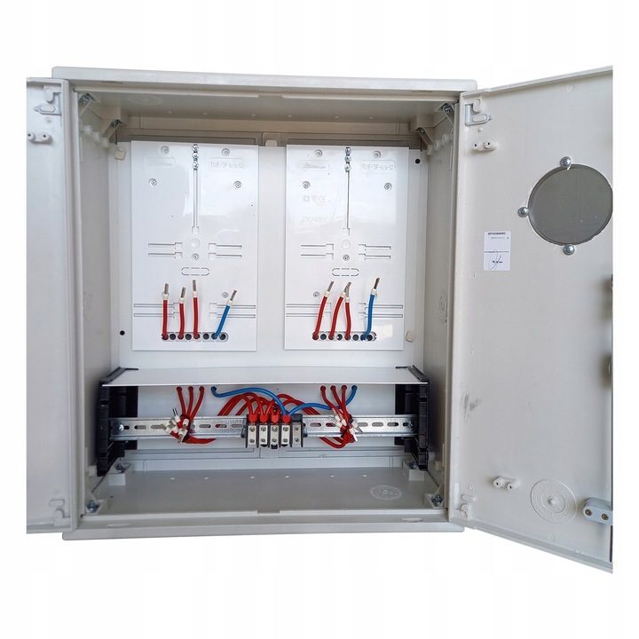 Meter cabinet, fuse box, distribution box, construction site power, SURFACE MOUNTING
