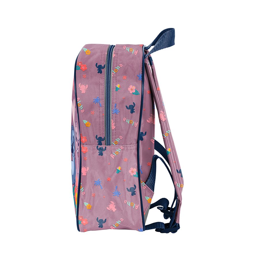 Small 3D Stitch & Angel Aloha kindergarten backpack