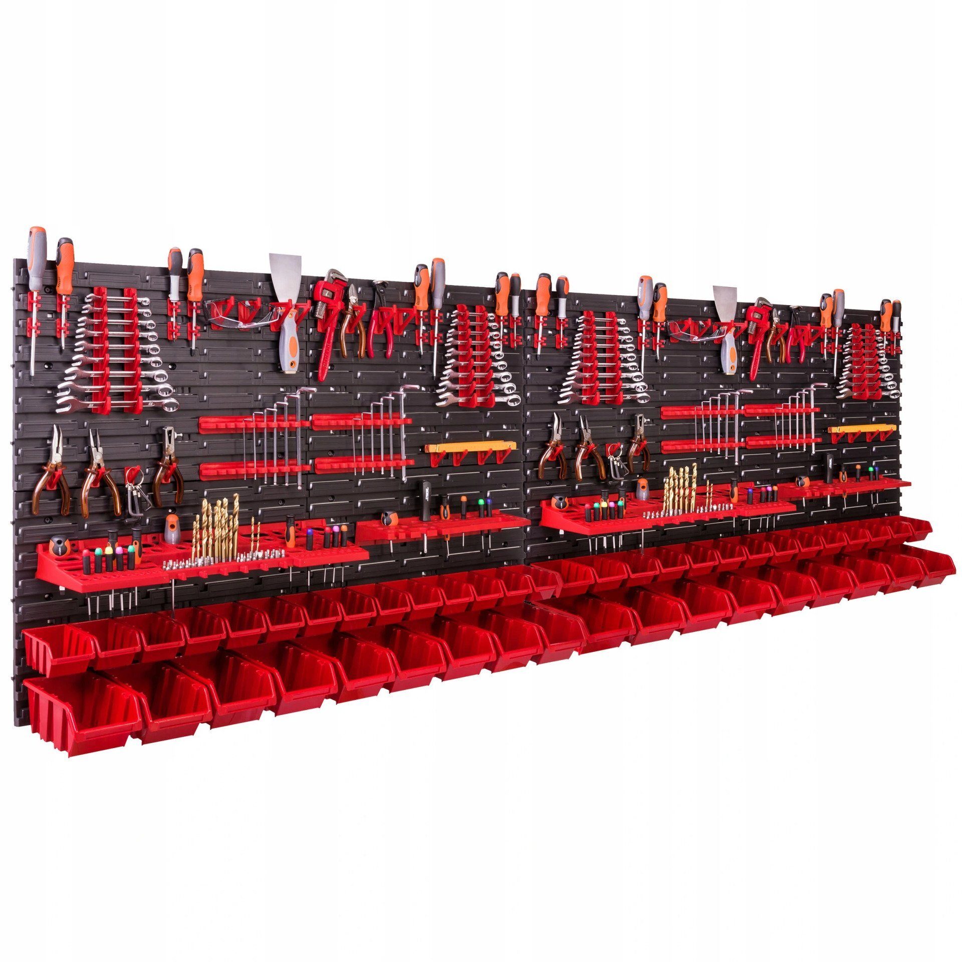 *BESTSELLER* Werkzeugwand 230x78 Satz Werkzeughalter mit Lochwand-Aufbewahrungssystem Werkzeug Lochwand Wandregal Werkstattregal-Set