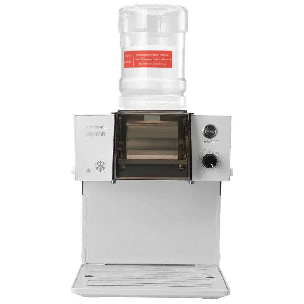 Snowflake Ice Machine, 80kg/day Ice Shaving Machine, Ice Shaver with Stainless Steel Blade, Electric Bingsu Machine with 1.8L Tank, 90 Quick Cooling, for Small Events at Home