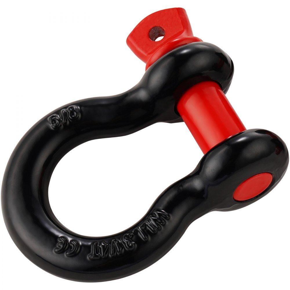 4 stuks 5/8 inch D-ring beugel met 3/4 inch schroefpen, 13000 kg breeksterkte – Artikelnr. HT-22531