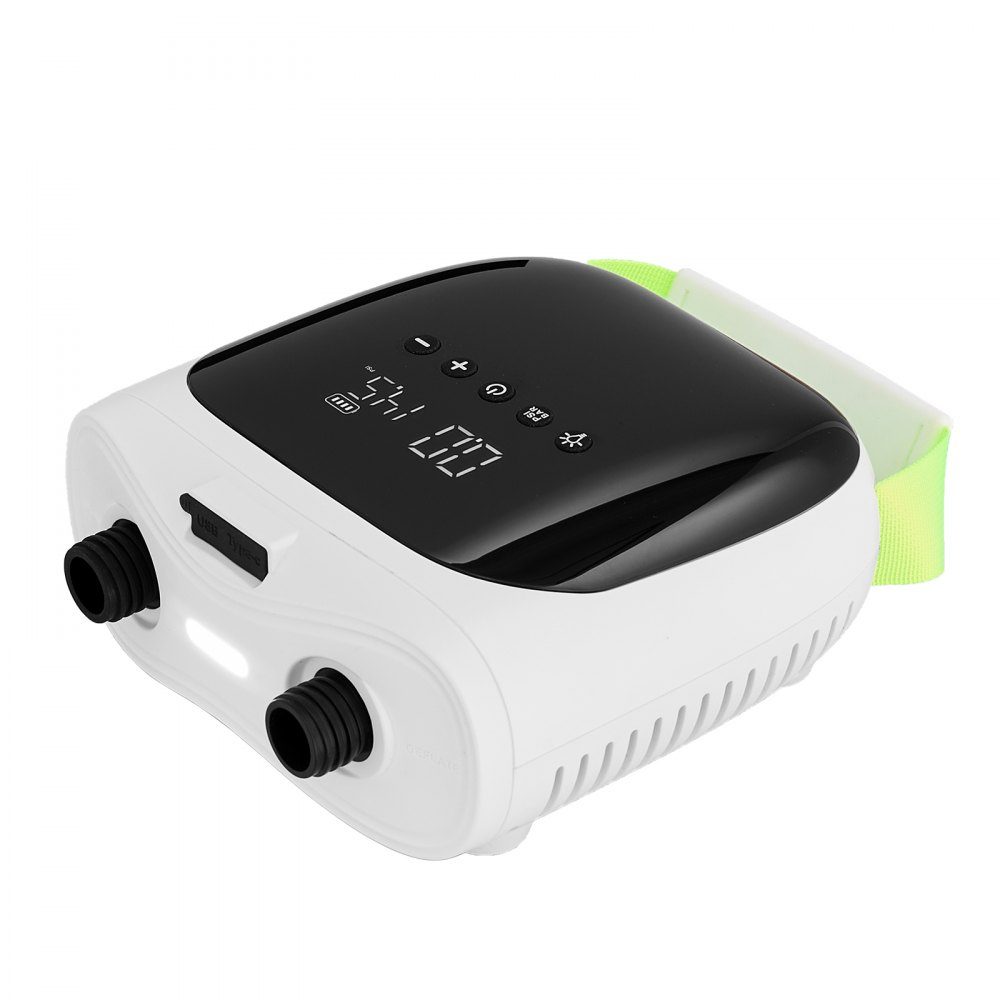 Paddleboard Pump (20 PSI) with USB Output, Two-Stage Electric SUP Air Pump with Auto Shut-Off and LED Light, Inflation and Deflation, Ideal for Inflatable Paddleboard Tents