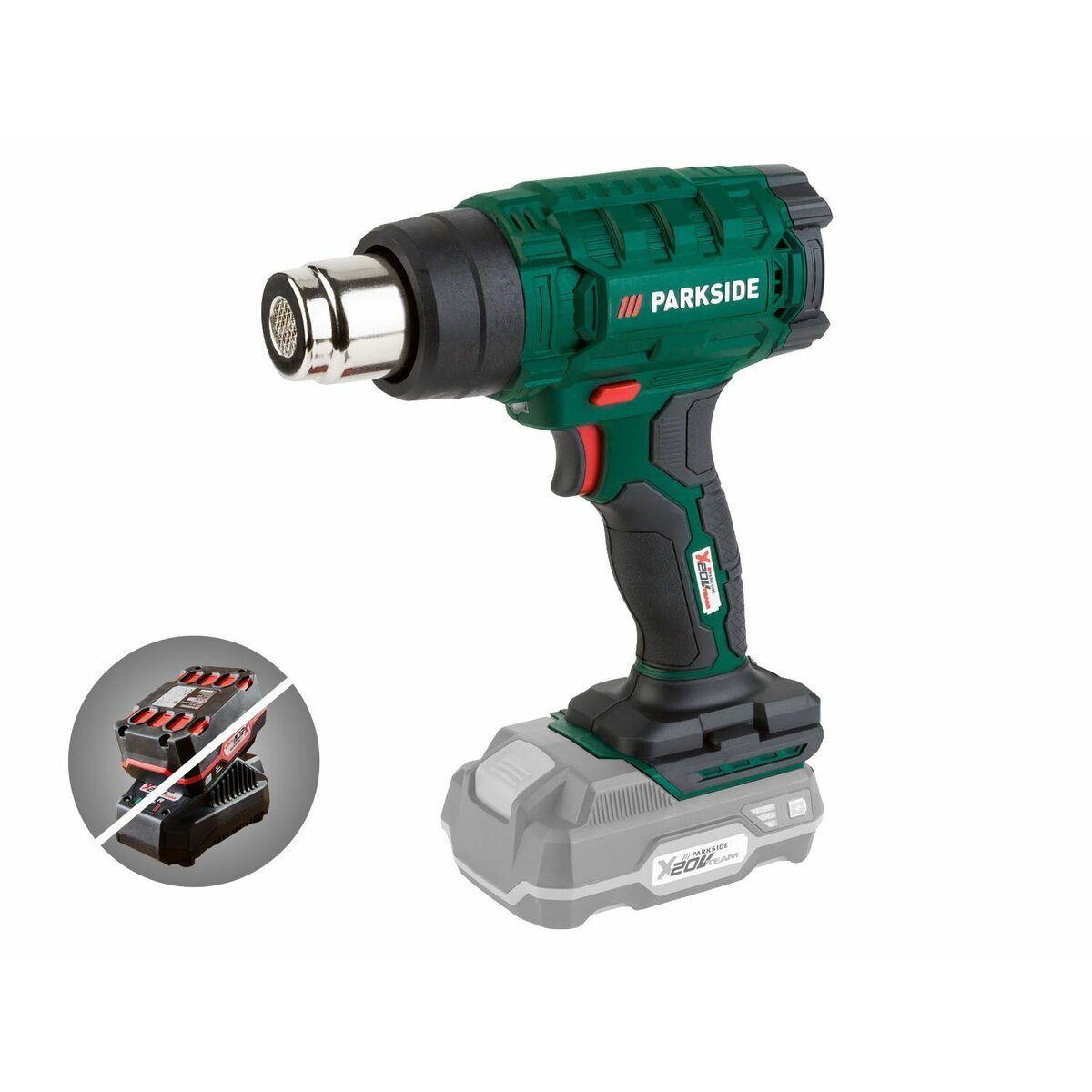 #VENTE# Souffleur à air chaud sans fil PARKSIDE® »PHLGA 20-Li A1«