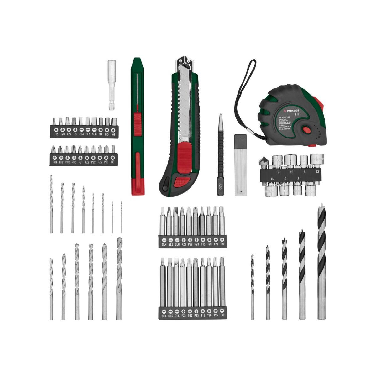 Zestaw akumulatorowej wiertarko-wkrętarki PARKSIDE® 20 V „PABS 20-Li I9” z akumulatorem i ładowarką