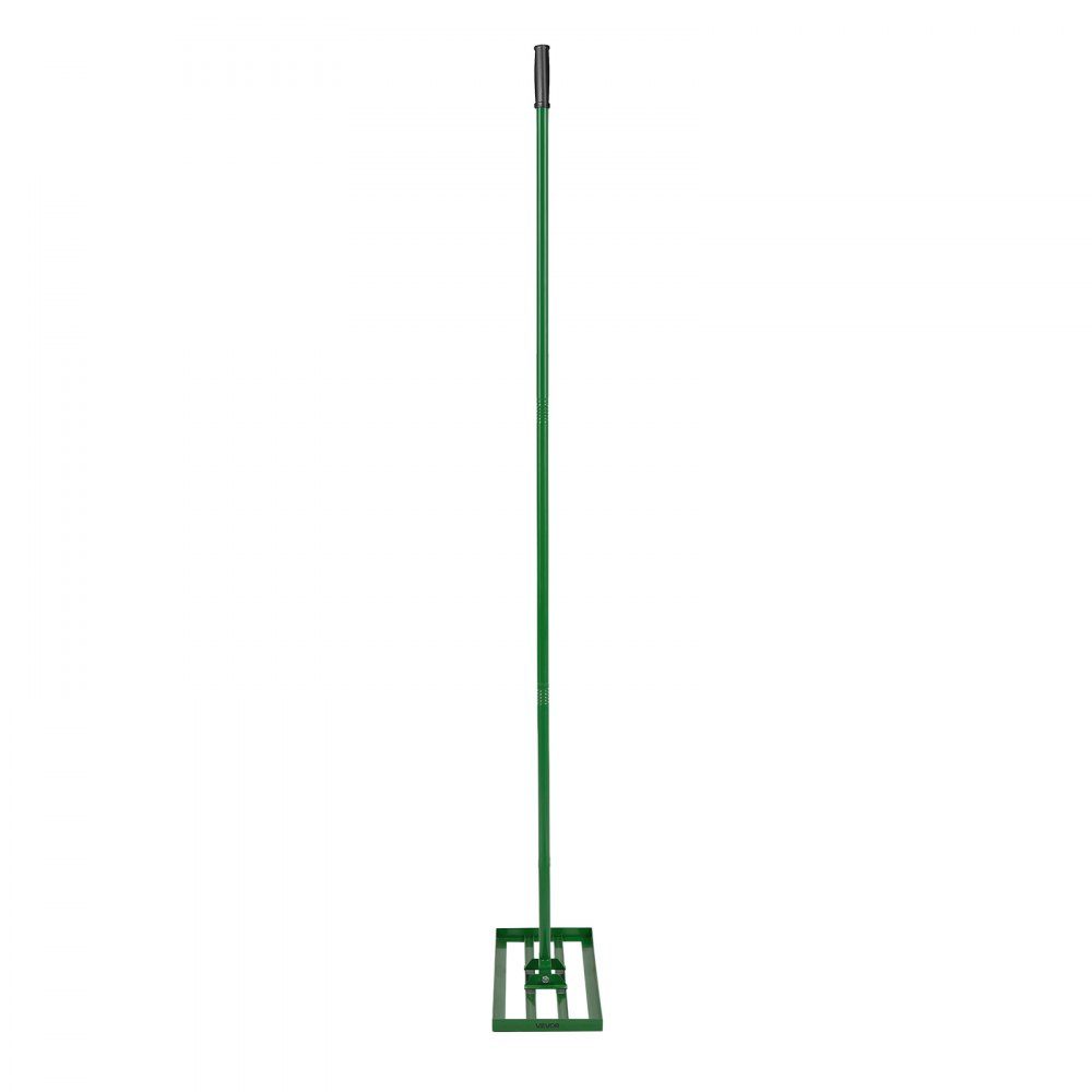 Grabie do poziomowania trawnika 758x254 mm, skrobaczka do trawnika ze stalowym uchwytem o długości 198 cm, wygładzarka do trawnika w zestawie z rękawicami ogrodniczymi, urządzenie do poziomowania trawnika, odpowiednie do ogrodu, trawnika golfowego i rolni