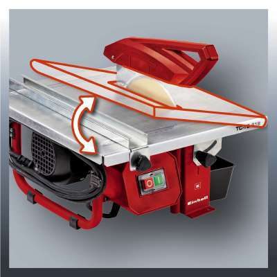 Einhell Fliesenschneidemaschine TH-TC 618 (600 W, Schnitthöhe 35 mm, Tischgröße 330 x 360 mm, Diamanttrennscheibe Ø 180 mm) + Einhell Diamanttrennscheibe passend für Fliesenschneider (180 x 25,4 mm)