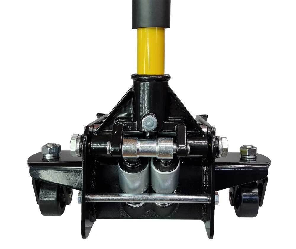 Wagenheber Rangierwagenheber hydraulisch flach 75-500 mm Profi PU-Räder + Polster