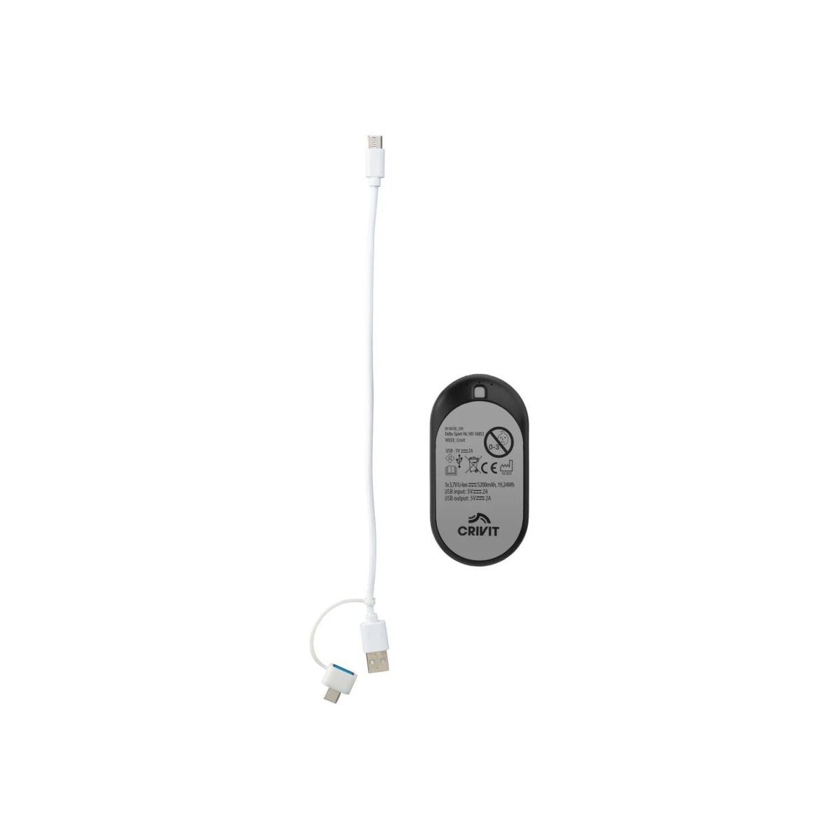 Chauffe-mains d'extérieur CRIVIT (gris)