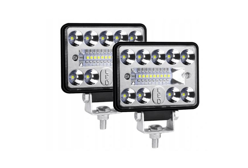 2x work light agricultural machine truck LED Lampe 12-30V strong 120W