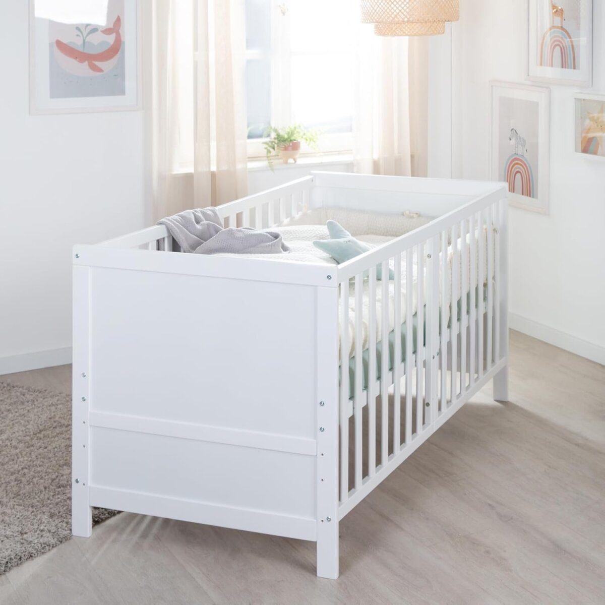lit enfant combiné roba EASY SLEEP, 70 x 140 cm, bois blanc