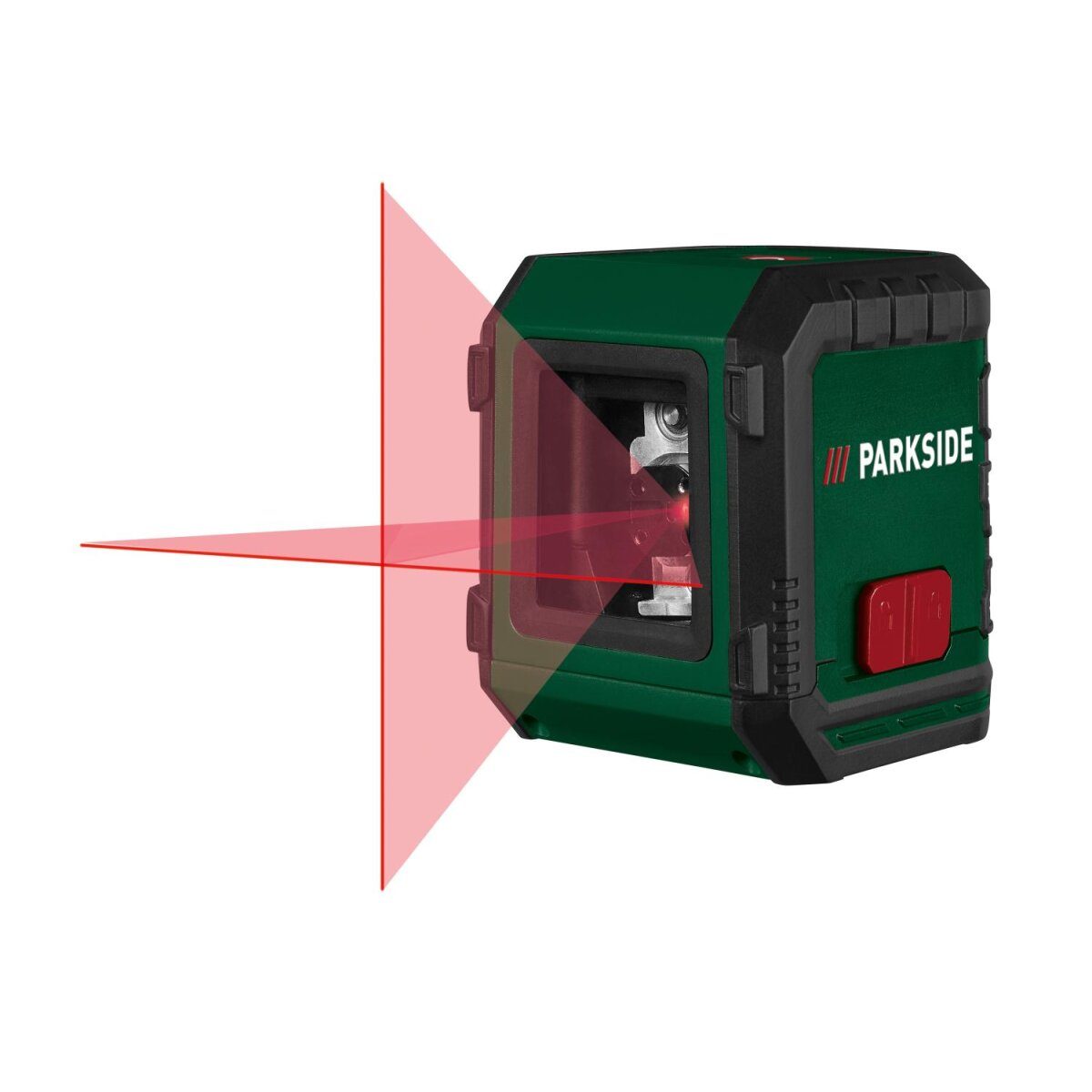 PARKSIDE® Laser-Entfernungsmesser »PLEM 20 B6« / Kreuzlinienlaser mit Klemme »PKLL 7​​F7«