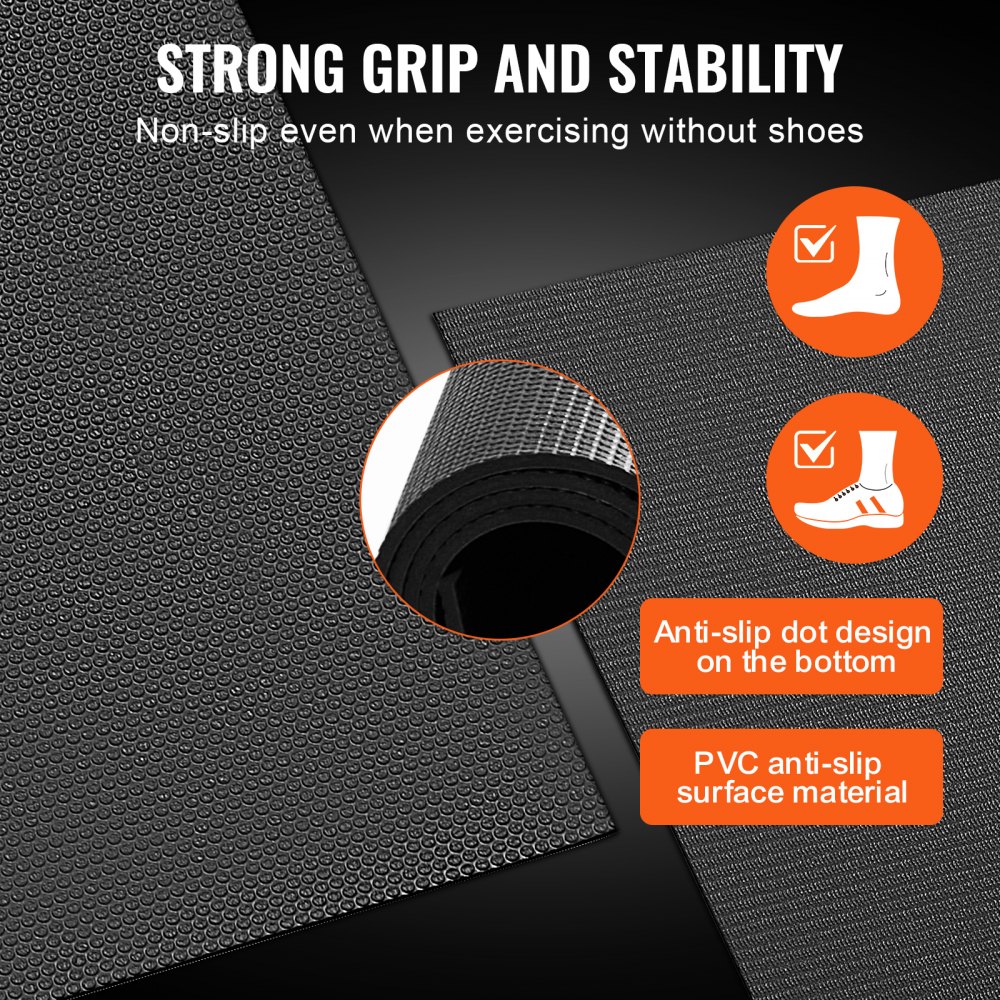 Exercise Mat, Non-Slip High Density Premium Yoga Mat, Exercise Yoga Mat for Men and Women, Fitness and Exercise Mat with Bag and Strap, for All Types of Home Yoga, Pilates and Floor Training (3x1.8m) Exercise Mat, Non-Slip High Density Premium Yoga Mat, Exercise Yoga Mat for Men and Women, Fitness and Exercise Mat with Bag and Strap, for All Types of Home Yoga, Pilates and Floor Training (3x1.8m)