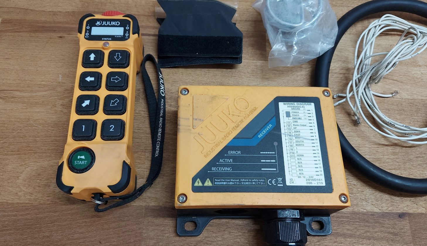 Funksteuerung Juuko HV-K800 12V ~ 24V Starterset