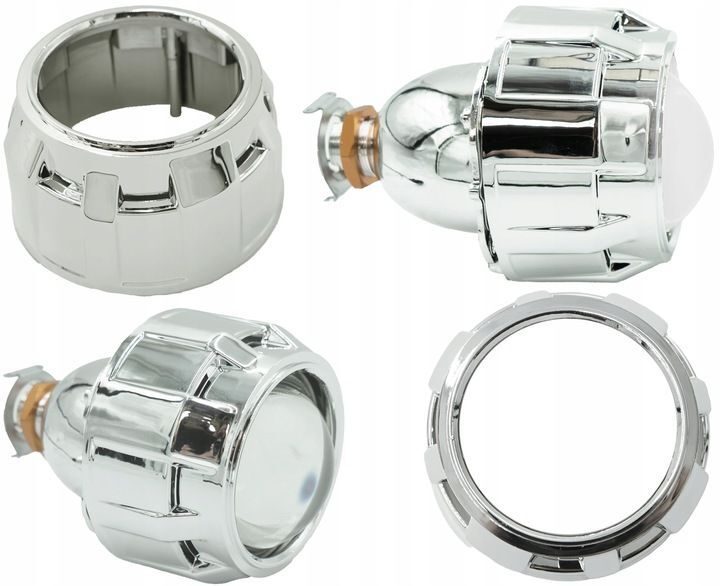 Bi-LED metal projector lenses H1 6000K 2.5 inch headlight upgrade conversion kit
