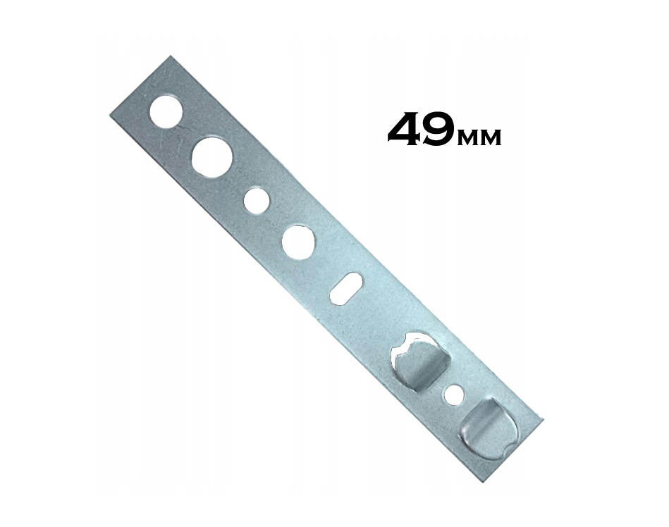50x verzinkte Stahl Montageanker Eindrehanker U-Profil Fensterbefestigung DRUTEX ALUPLAST Dobroplast 49mm
