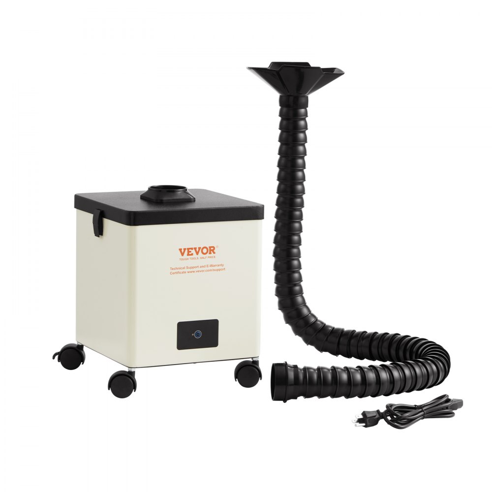 Soldeerdampafzuiging 100 W, lasrookafzuiging 240 m³/h, mini desktop soldeerdampabsorber, 5800 rpm, 3-traps filter, soldeerdampafzuiging voor laswerkzaamheden op het soldeerstation Soldeerdampafzuiging 100 W, lasrookafzuiging 240 m³/h, mini desktop soldeerdampabsorber, 5800 rpm, 3-traps filter, soldeerdampafzuiging voor laswerkzaamheden op het soldeerstation