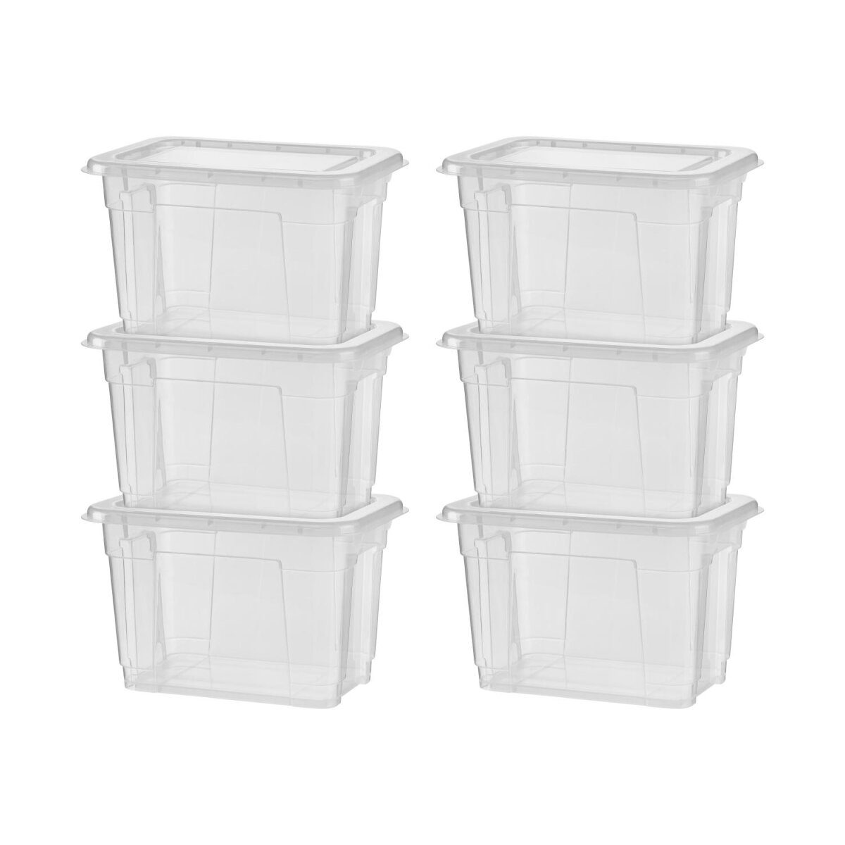 W5 Boxen 5 l mit Deckel, 6er Set