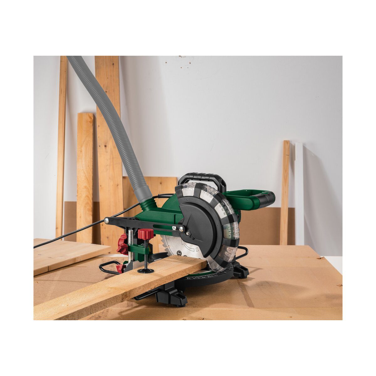 PARKSIDE® cross-cut and miter saw PKS 1500 C4, 1500 W, with laser