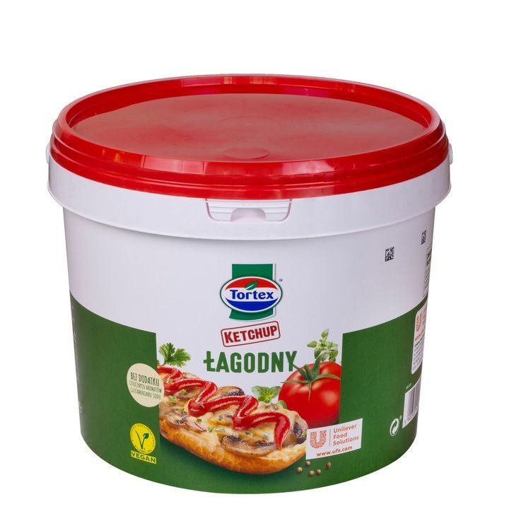 11 kg Tortex Ketchup milde Tomate 2 x 5,5 kg Gastro-Snack-Restaurant