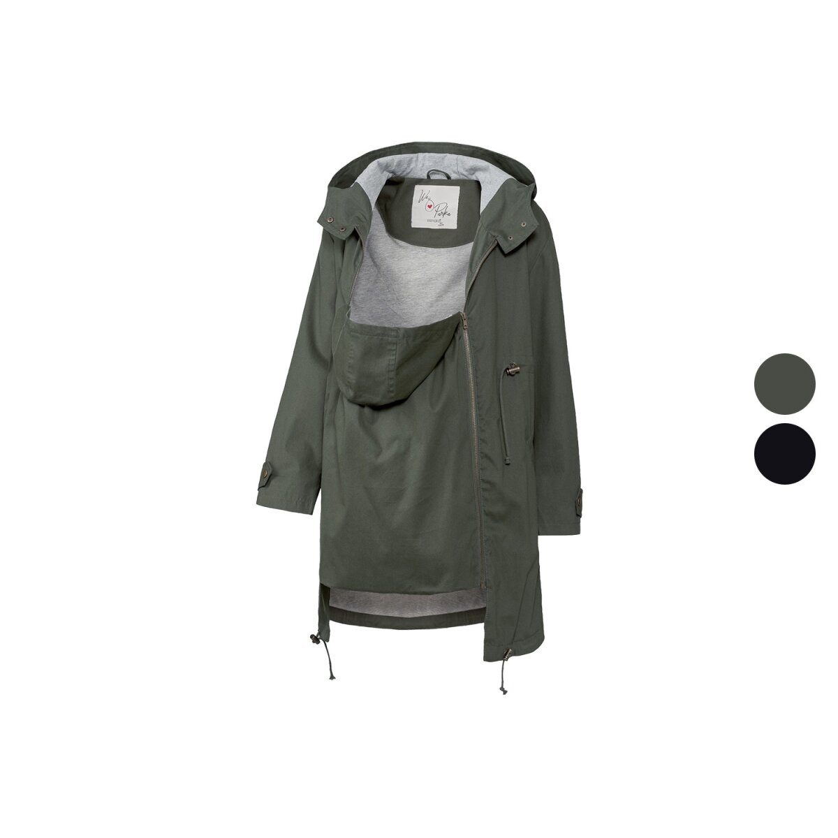 parka de grossesse femme esmara® avec insert d'extension