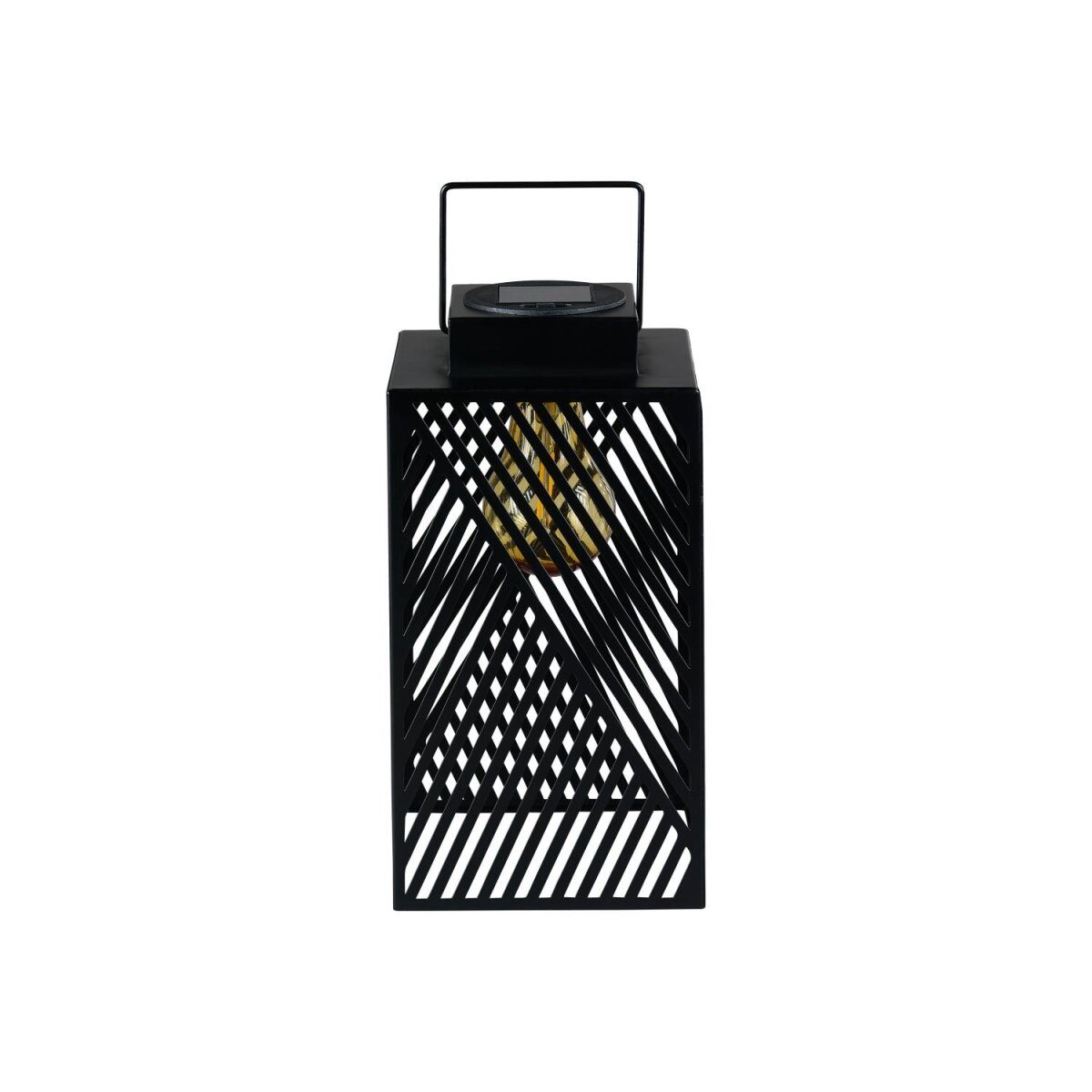 LIVARNO home LED-zonnelantaarn met ophangsysteem (zwart)