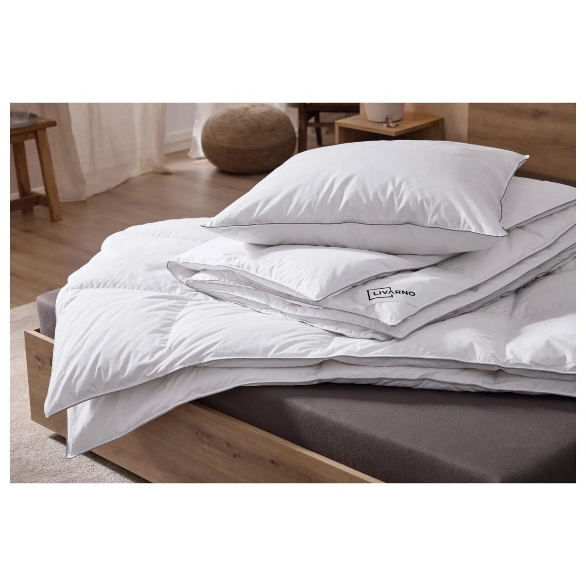 LIVARNO® luxury down duvet 155 x 220 cm