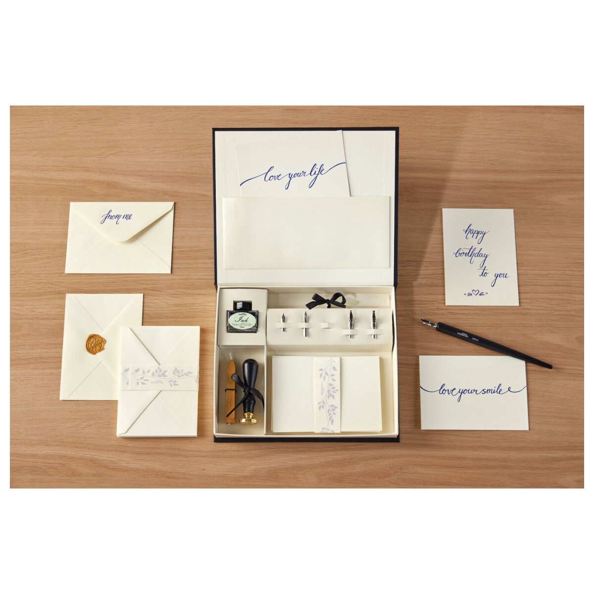 set de calligraphie crelando®, 30 pièces