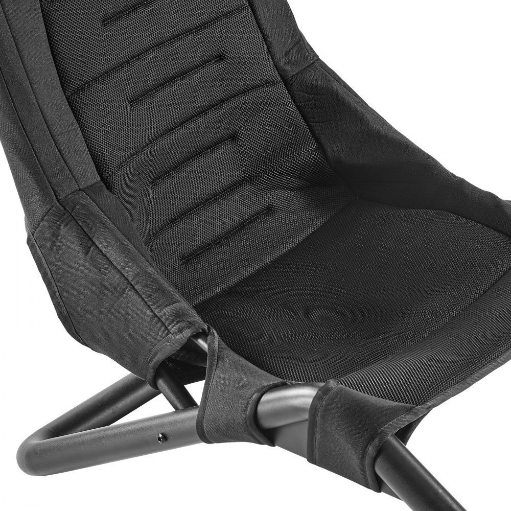 Lenkständer, Rennradständer für integrierte Simulator-Cockpits, für Logitech G25, G27, G29, G920, G923, Thrustmaster T300RS, TX F458, T500RS, T3PA-PRO (F1/GT) und CSR-Pedale, schwarz