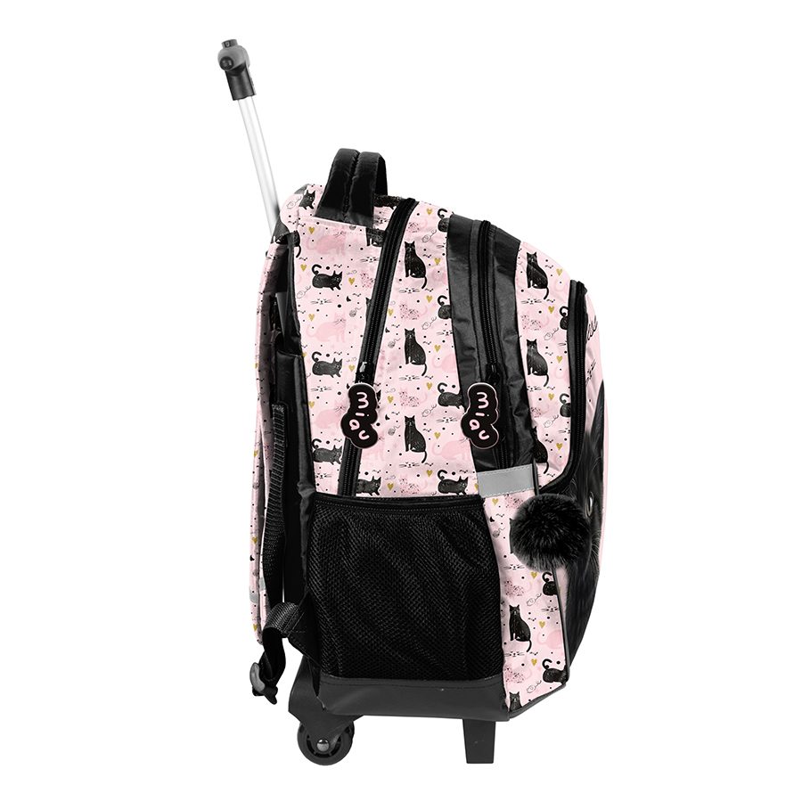 Black Cat Rucksack mit Rollen