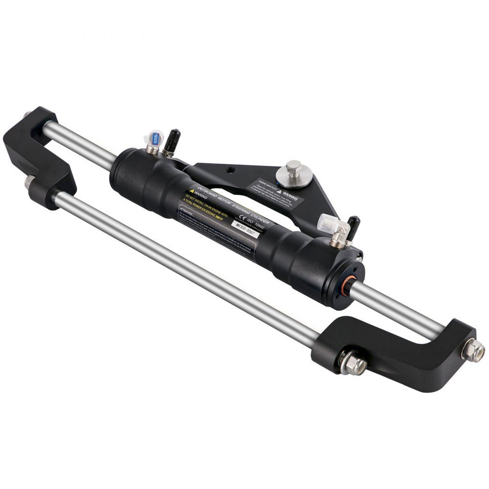 Hydraulisches Bootslenkungsset, 300-PS-Hydrauliklenkungsset, Lenkpumpe, Zylinder, Rad, 24-Fuß-Schlauch, hydraulisches Lenkungsdichtungsset, korrosionsbeständiges Bootslenksystem, Marine