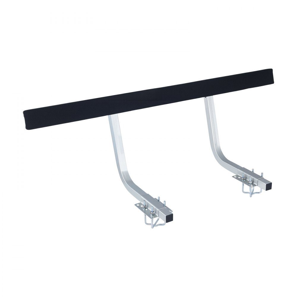 Boat trailer guide 425 mm / 475 mm (installation height), 0-18 cm adjustable, made of reinforced steel with thick support plates, for pontoon trailers with supports (L-beam/box/C-profile)