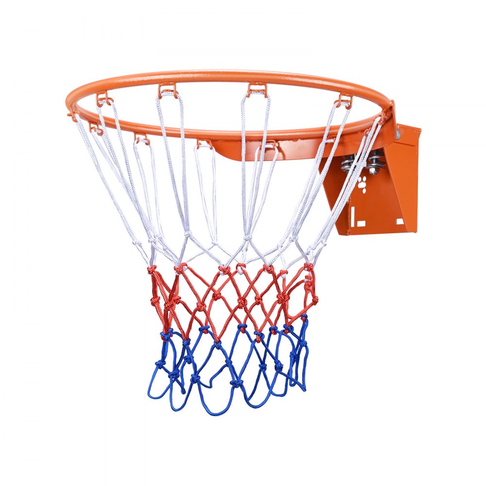 Basketball-Felge, an der Wandtür montierter Basketballkorb, robustes Q235-Basketball-Flex-Rand-Zielset mit Netz, standardmäßiger 18-Zoll-Hänge-Basketballkorb für den Innen- und Außenbereich für Kinder und Erwachsene Basketball-Felge, an der Wandtür montierter Basketballkorb, robustes Q235-Basketball-Flex-Rand-Zielset mit Netz, standardmäßiger 18-Zoll-Hänge-Basketballkorb für den Innen- und Außenbereich für Kinder und Erwachsene