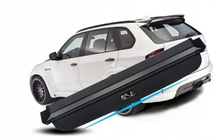 Cargo Cover Kofferdeksel Hoedenplank Zwart voor BMW X5 E70 2006-13 34642762873