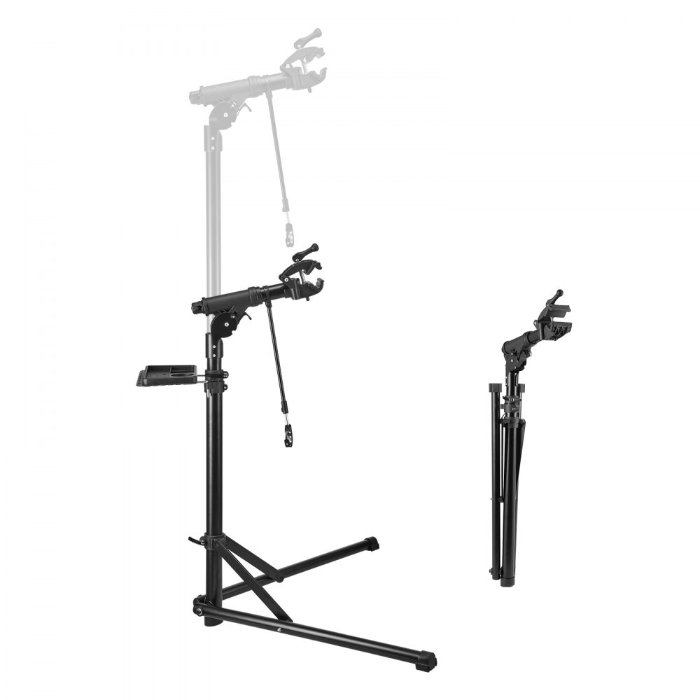 Bicycle Repair Stand Bicycle Repair Stand (38.56kg Load Capacity) with 1035-1630mm Adjustable Height & Magnetic Tool Tray, Folding Maintenance Stand for Mountain Bikes, Road Bikes