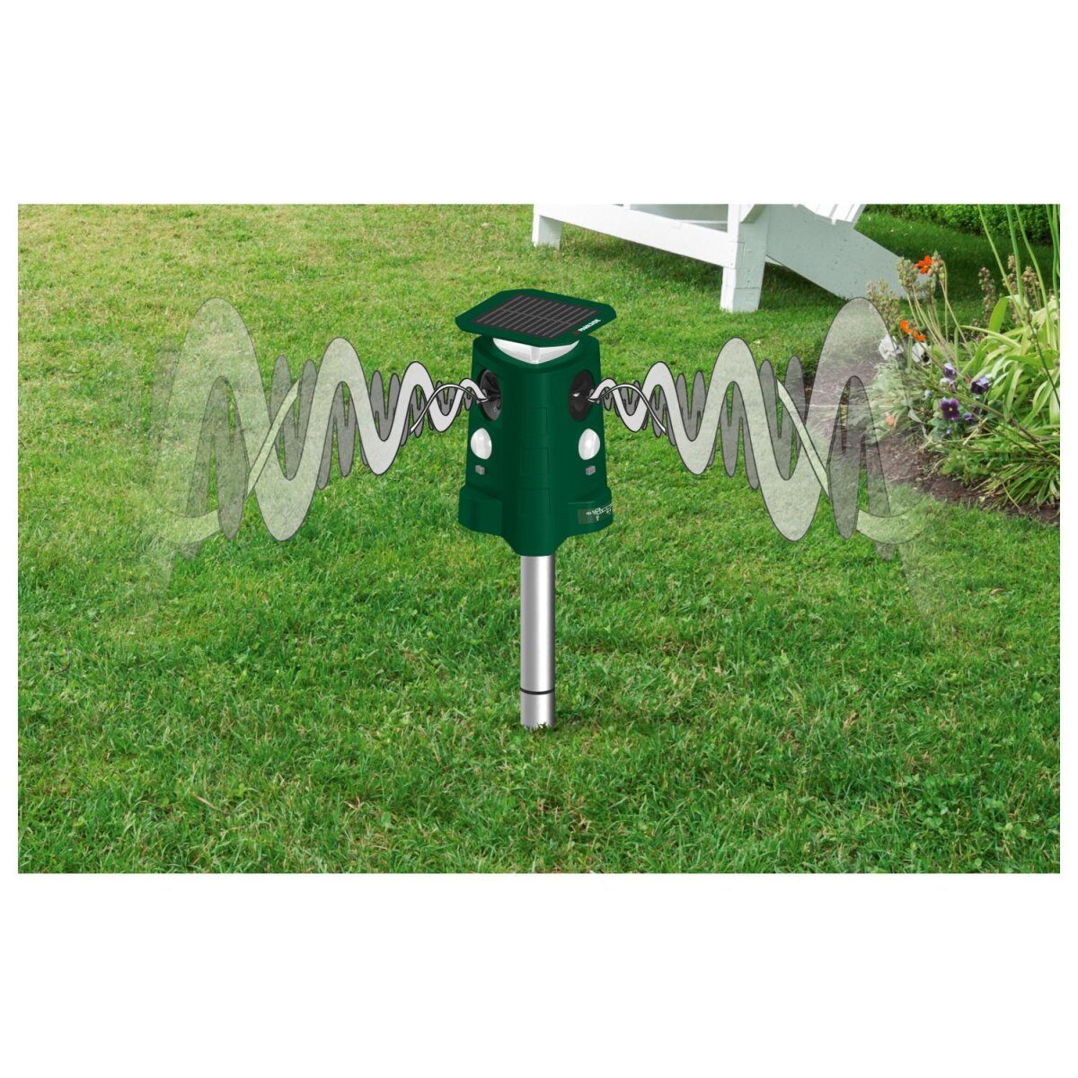 PARKSIDE® Solar-Tiervertreiber »PTUS360 1 B2«, Erfassungsreichweite bis 8 m