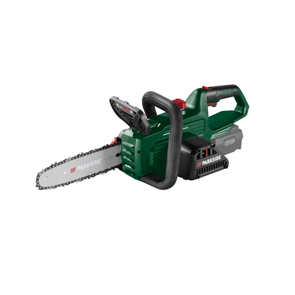 Akumulatorowa pilarka łańcuchowa PARKSIDE® 20 V „PAKS 20-Li F5”, bez akumulatora i ładowarki