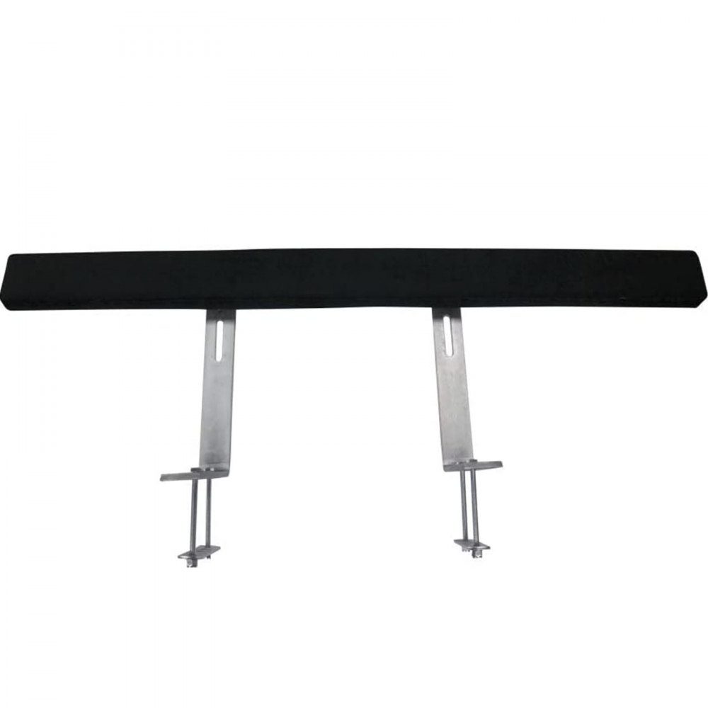 Boat trailer guide, 122 cm, 2 pieces. Trailer guide made of stainless steel, trailer guide with carpet-padded boards, including mounting material, for ski boat, fishing boat or sailboat trailers