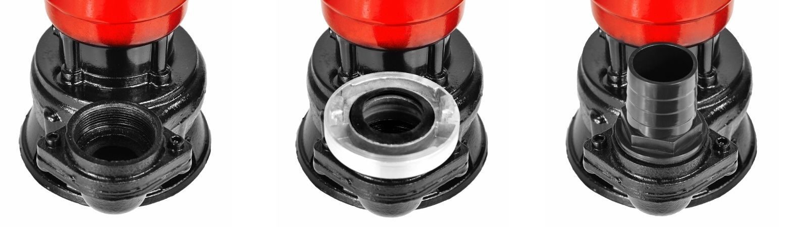 High-performance dirty water septic tank pump for any water with shredder + 20m hose