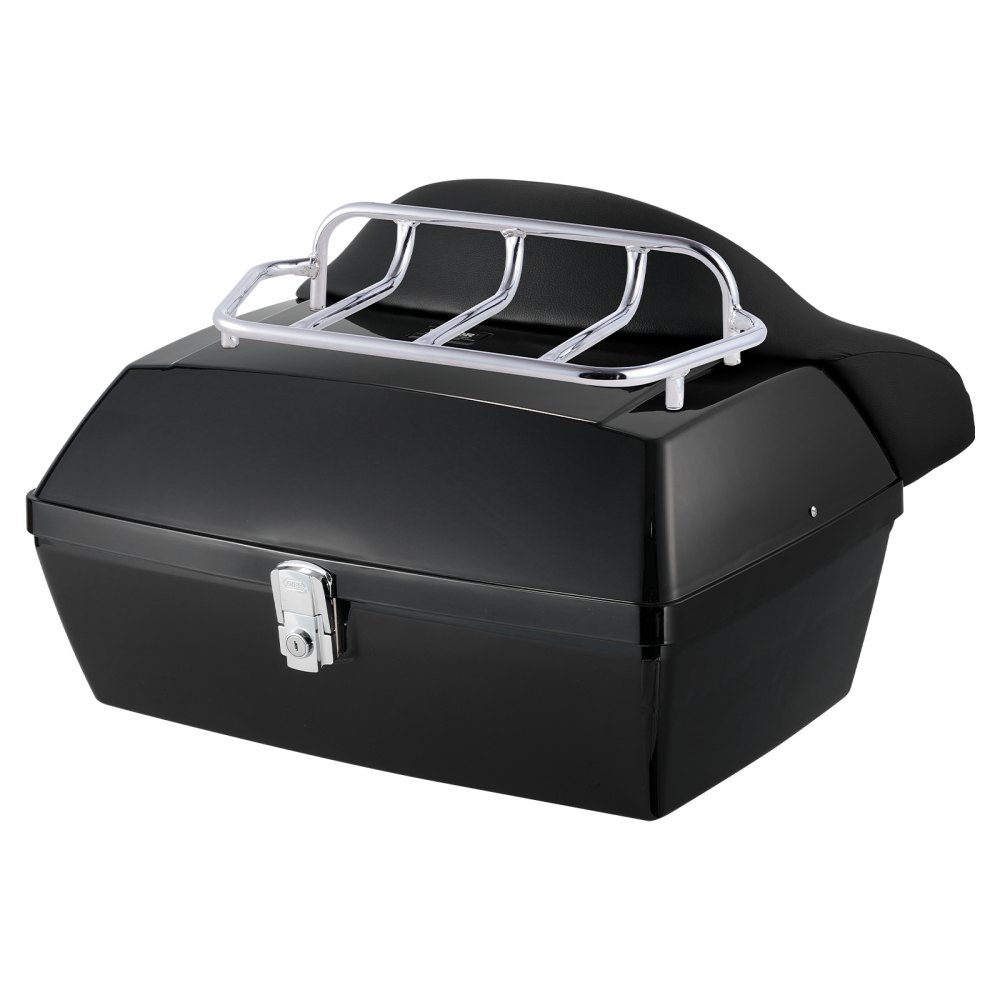 Motorrad-Topcase Motorradkoffer 48L Universal-Heckbox aus PP-Material, wasserdichte & abnehmbare Motorrad-Topbox mit Mehrlochboden & Ablage Helmkoffer (565 x 500 x 380 mm) Motorrad-Topcase Motorradkoffer 48L Universal-Heckbox aus PP-Material, wasserdichte & abnehmbare Motorrad-Topbox mit Mehrlochboden & Ablage Helmkoffer (565 x 500 x 380 mm)