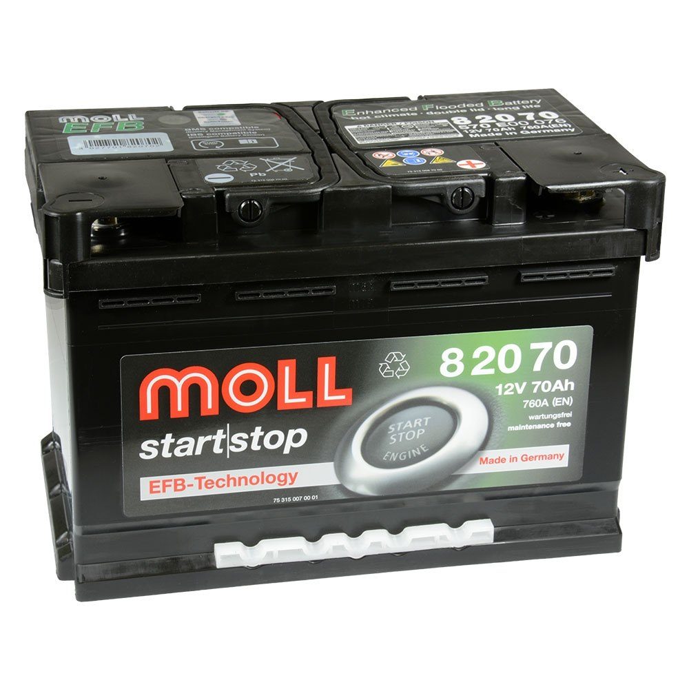 Drobny start/stop Efb 12v 70ah 760a