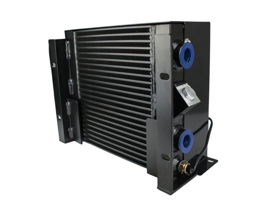 Hydraulic oil cooler with fan 100l/min 12V 24V