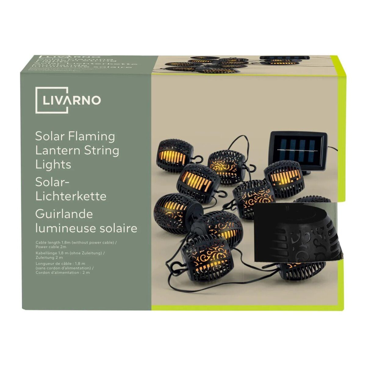 LIVARNO® Solar-Lichterkette (Kugel)
