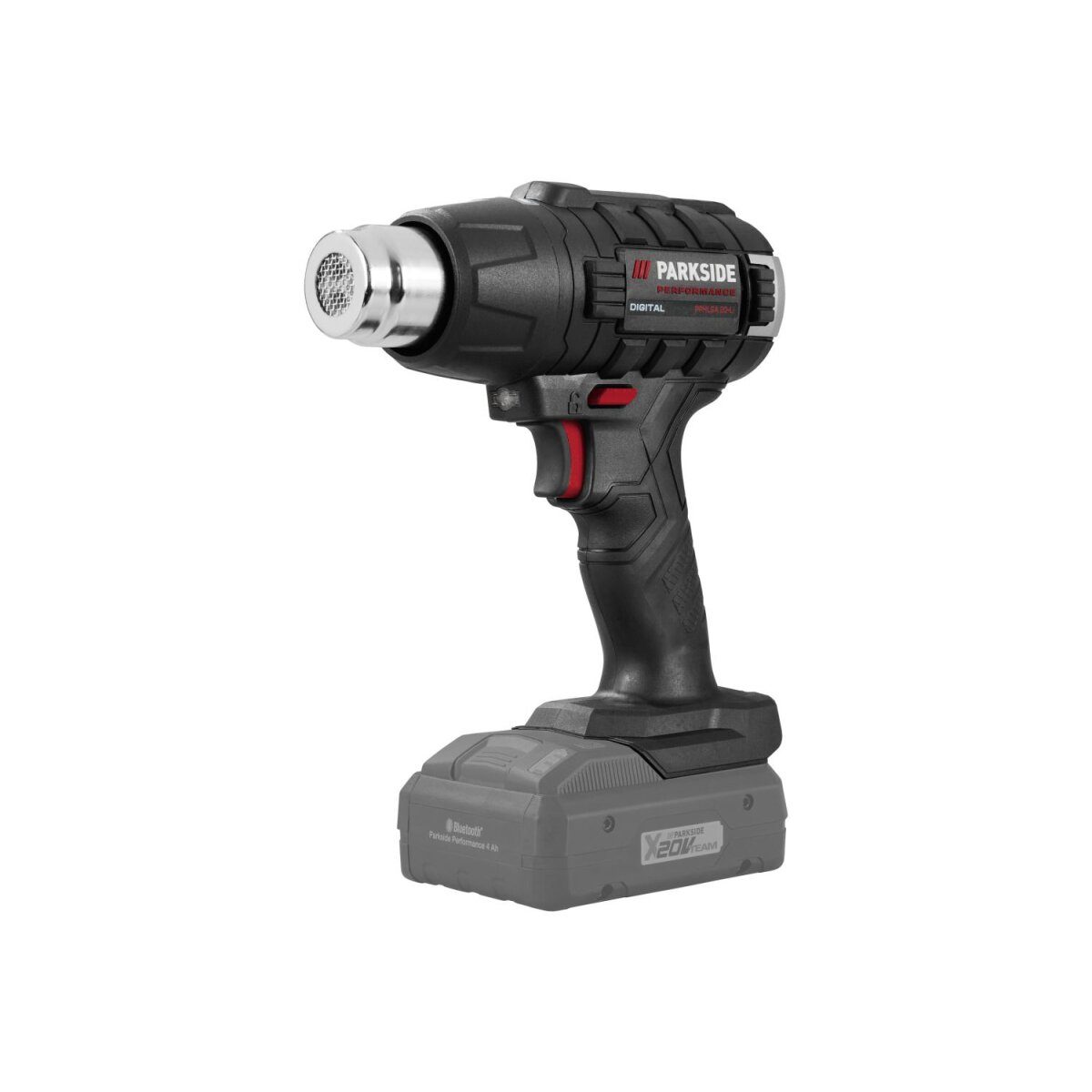 PARKSIDE PERFORMANCE® 20 V Akku-Heißluftgebläse PPHLGA 20-Li B3, ohne Akku und Ladegerät