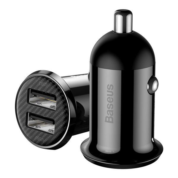 Ładowarka samochodowa Baseus Grain Pro 2xUSB 4.8a 24w