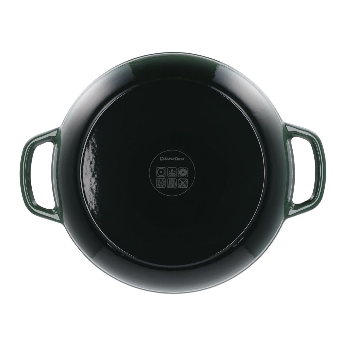 SILVERCREST® gietijzeren serveerpan 30 cm / 3,7 liter