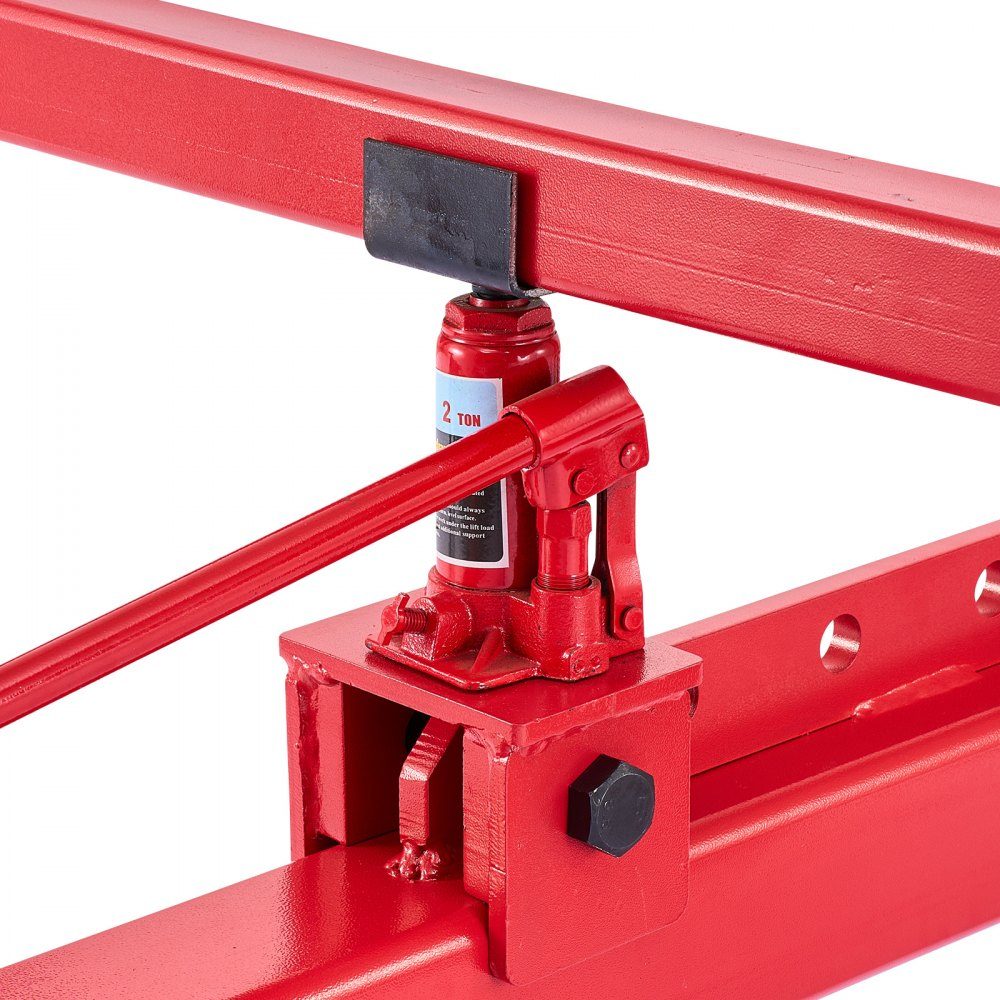 Body Frame Puller and Straightener, 6T Tension Body Repair Tool with 3T Airbag Jack and 45MPa Hydraulic Foot Pump, Includes 16 Straightening Tools, for Auto Repair Shops