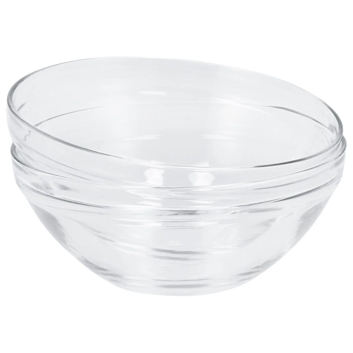 SILVERCREST® glazen serveerkommen set, 2 stuks. / 4 stuks (17 cm set van 2)