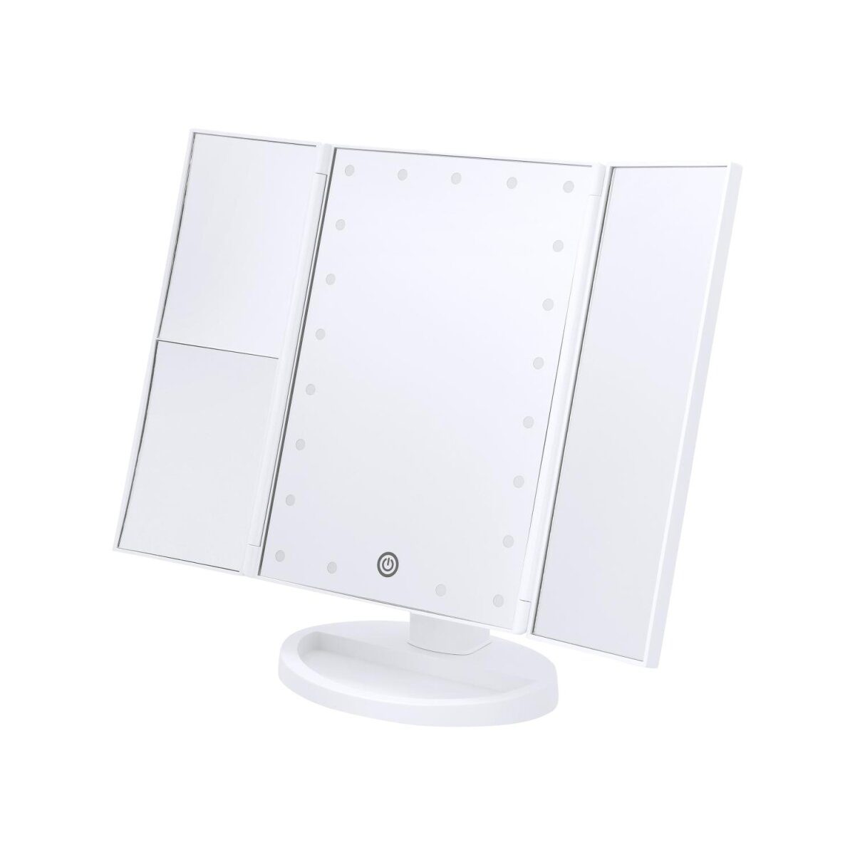 CIEN Beauty cosmetic mirror LED foldable »CKLK 6 A3« (white)