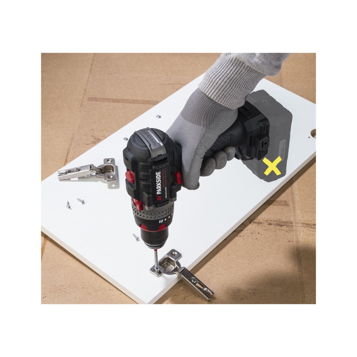 PARKSIDE PERFORMANCE® 20 V Akku-Schlagbohrschrauber PSBSAP 20-Li D4, ohne Akku und Ladegerät
